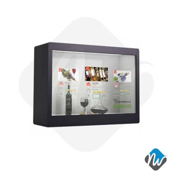 Transparent LCD Glass showcase