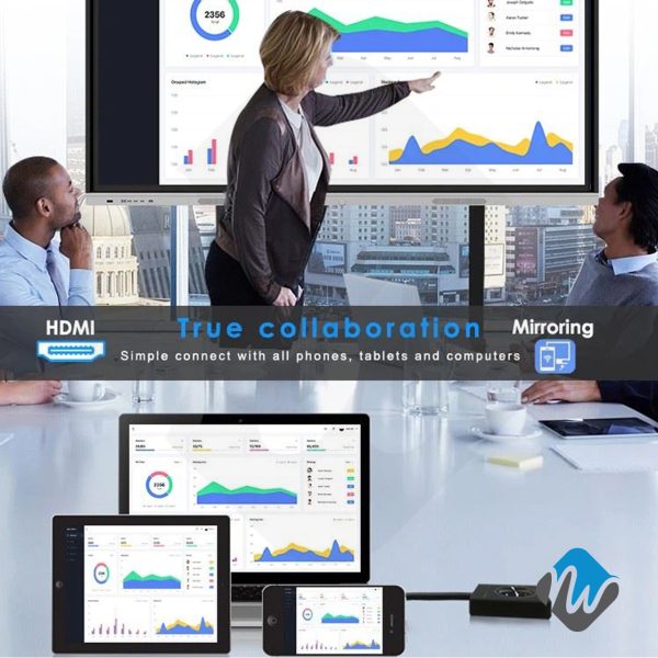 Tw1 Interactive Screen On 600 Riser Interactive Touch Screen Electronic Whiteboard - New Wave Display